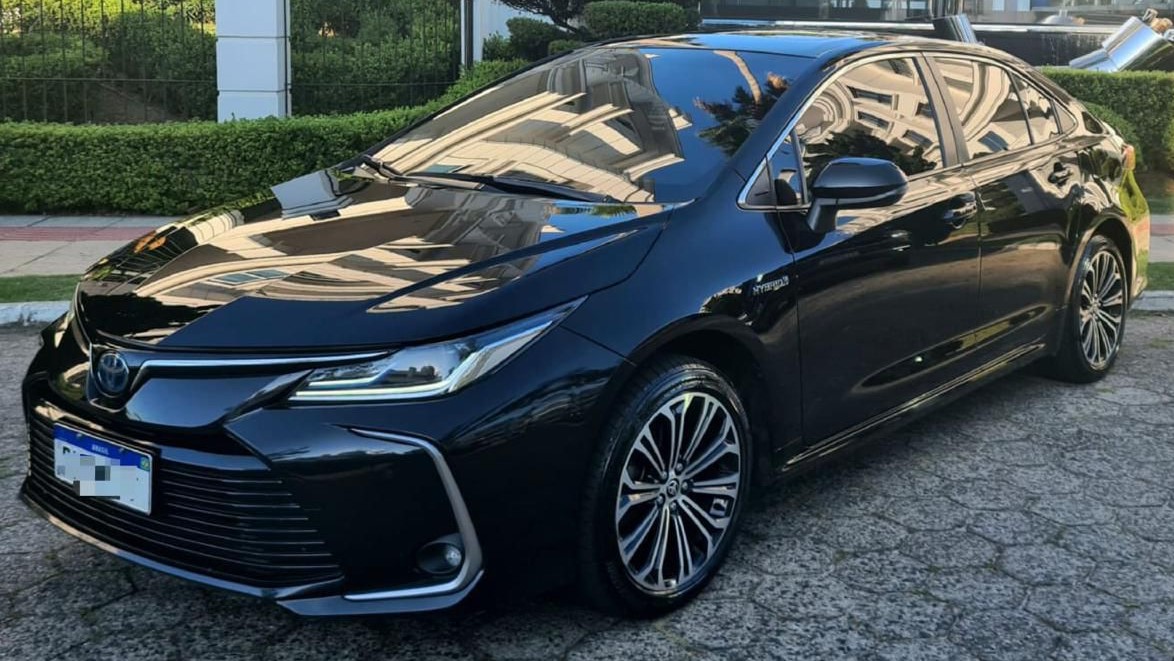 Toyota Corolla executivo de luxo para transporte privativo em SC